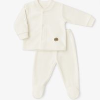 Conjunto Saquito y pantalon con pie plush 