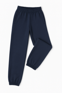 Pantalon Jogging Con Piel Interior y Puño