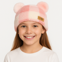 Gorro con Orejas Piel