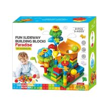 Bloques Didacticos - Fun Slideway Building Blocks Paradise - 99 Piezas
