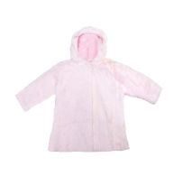 Saquito de piel  vivo rosa