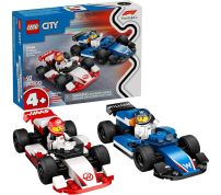Autos De Formula 1 Willians Racing Y Haas - F1 Williams Racing & Hass F1 Race Cars - Lego City - 92 Piezas  
