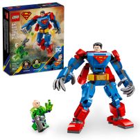 Armadura Robotica De Superman Vs. Lex Luthor - Superman Mech Vs. Lex Luthor - 120 Piezas 