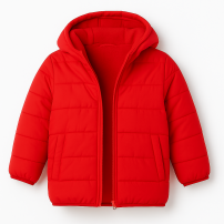 Campera Termica Impermeanble Con Interor de Piel y Capucha Desmontable 