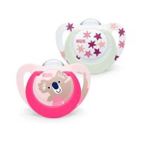 Chupete Star Day & Night x2 6 - 18 m