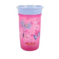 Vaso Antiderrame 360 Wonder Flores y Mariposa