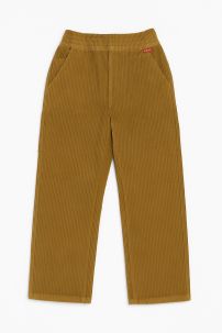 Pantalon Corderoy Con Cintura Elastizada