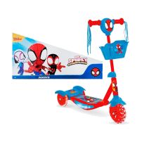 Monopatin Spidey 3 Ruedas Con Luz Y Sonido