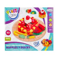 Juego De Masa Waffles Y Dulces 