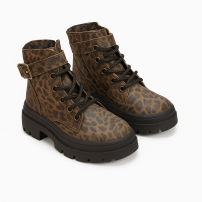 Borcego Con Cordon Animal Print