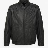 Campera Cuero Forrada