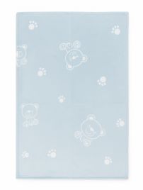 Manta Con Relieve Simil Piel oso