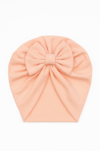 Gorro Turbate Algodon con Moño