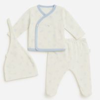 Conjunto Set Batita Pantalon con Pie Gorrito Estampados