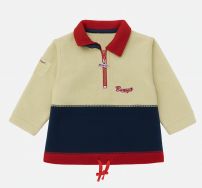 Buzo Polar Combinado con Cierre