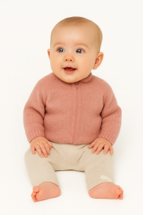 Medio Osito Tejido Suave Sin Pie