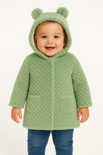 Campera Soft Con Orejitas