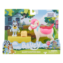 Playset Bluey + Unicornio - Crea Tu Propia Aventura - Bluey's Unipony Ride