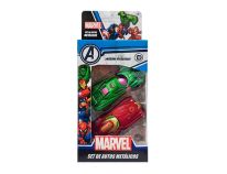 Set De Autos Metalicos Avengers Marvel X2: Iron Man - Hulk 