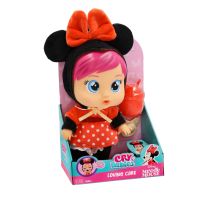 Muñeca Cry Babies Loving Care Minnie Mouse - 25 Cm - Bebe Lloron