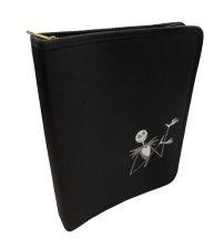 Carpeta N° 3 Forrada En Tela Con Cierre 3 Ganchos- Bordada Jack