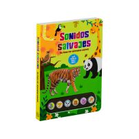 Libro Sonidos Salvajes - Tapa Dura - Libro Con Sonido