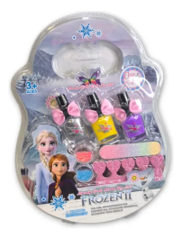 Set De Uñas Frozen con Esmalte Lima