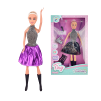 Muñeca Articulada Tiny Cantante Con Accesorios 