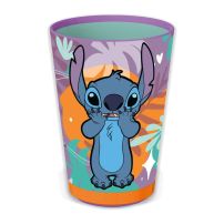 Vaso Infantil Antivuelco Con Sopapa 470ml Stitch