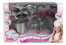 Set De Bateria De Ollas Tiny- Divertite cocinando