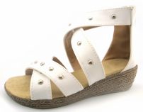 Sandalia nena tiras cruzadas