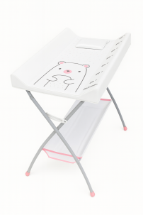 Catre de baño Bali - pata curvas - cambiador anatomico