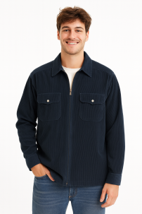 Camisaco De Corderoy Con Cierre