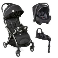 Cochecito Ultracompacto Goody Plus + Huevito Butaquita Kory + Base giratoria Full 360 I-size Isofix