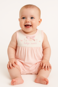 Enterito De Algodon Pañalero Sin Manga 