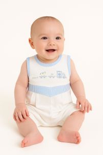 Enterito De Algodon Pañalero Sin Manga 