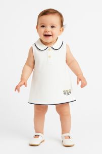 Vestido Pique Con Bombacha