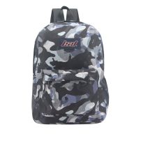 Mochila Espalda Camuflada Con Bolsillo Frontal