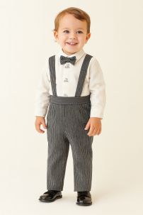 Conjunto 2 Piezas Pantalon y Camisa Bordado