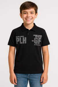 Chomba Varon Estampada Manga Corta