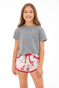 Short Estampado Rustico 