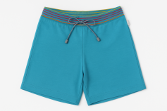 Short Algodon Rustico Con Cintura Regulable 