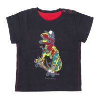 Remera Bebe Mangas Cortas Dinosaurio