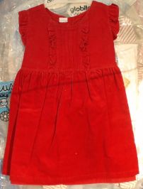 702 (Baby Mania) Jumper Vestido Corderoy