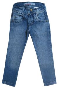 Pantalon jean elastizado liso