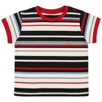 Remera Manga corta rayada