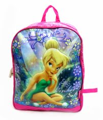 Mochila Espalda Tinker Bell Campanita espalda frente vinilico con relieves