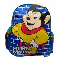 Mochila Mighty Mouse Mediana Fondo de ladrillos