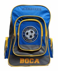 Mochila Boca mediana espalda Boca juniors la mitad +1