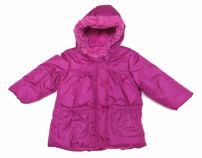 Campera - Interior de Polar - Campera con interior "Simil Piel" - "Glitter Rosario"